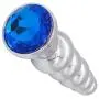 Romi Metal Beads Gem Anal Plug Toy - 5 Beads Stainless Steel Pleasure Wand Butt plug for Men and Women Romi Metal Beads Gem Anal Plug Toy - 5 Beads Stainless Steel Pleasure Wand Butt plug for Men and Women