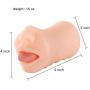 MOJOY Realistic Male Masturbator for Masturbation, Pocket Mouth Lifelike Silicone Adult Oral Sex Toys for Men