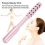 Slimming Massage, Face Roller Massage Stick, Germanium Particles Face Massage Roller Skin Tightening Wrinkle Bar Anti Wrinkle Energy Beauty Bar Stick for Skin Relief Massager (Pink) Slimming Massage, Face Roller Massage Stick, Germanium Particles Face Massage Roller Skin Tightening Wrinkle Bar Anti Wrinkle Energy Beauty Bar Stick for Skin Relief Massager (Pink)