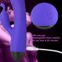 Rabbit G Spot Vibrator Dildo Clit Stimulator Adult Sex Toy for Women Couples Rechargeable,10 Modes?-
