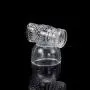 Massage Accessories Massager Attachment Head Caps Attachments Silicone Accessory -Two Different Styles (Clear) Massage Accessories Massager Attachment Head Caps Attachments Silicone Accessory -Two Different Styles (Clear)