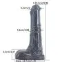 Huge Suction Cup Tool (10 inch Long, 2 inch Wide) Women Realistic Massager Soft Real Touch Toy