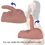 3D Realistic Sex Love Doll for Women Ass Butt Masturbator with Flexible Dildo and Tight Anal Entry Fake Penis with Ball Adult Sex Toys for Female Masturbation-11x9.44x7.87inch