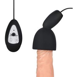 Sexbaby Male Masturbator, 10 Speed Vibrating Penis Stamina Trainer Sex Toys for Men, Also Can be Used as Egg Vibrator for Women