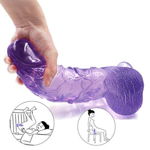 Ieshabrook-6 Stràp ón Màssàgìng Wànd, Toys Long Dong Penetration Alternative Wand Super Long Relax Dual Side Headed Female Personal Toys | Long：25cm/9.8in，Diameter：7cm/2.75in
