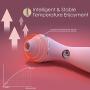 LQG Clitoral Sucking Vibrator, G Spot Clit Dildo for Women with Suction & Vibration, Waterproof Clitoral Massager Nipple Stimulator Toys, Quiet Rechargeable