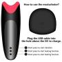 Electric Vǐbrǎting Piston Pocket Pũŝŝy Sùck Smart Cup Male Handsfree Mãstürbãtion Cup,Strong Suction Cup,Waterproof Design -Male Tshirt