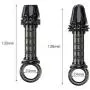 Extender Male Extension Girth Enhancer Lock Sleeve Ring for Men Reusable -Time Delay - Smooth - Masculine Charm (Style : A) Extender Male Extension Girth Enhancer Lock Sleeve Ring for Men Reusable -Time Delay - Smooth - Masculine Charm (Style : A)