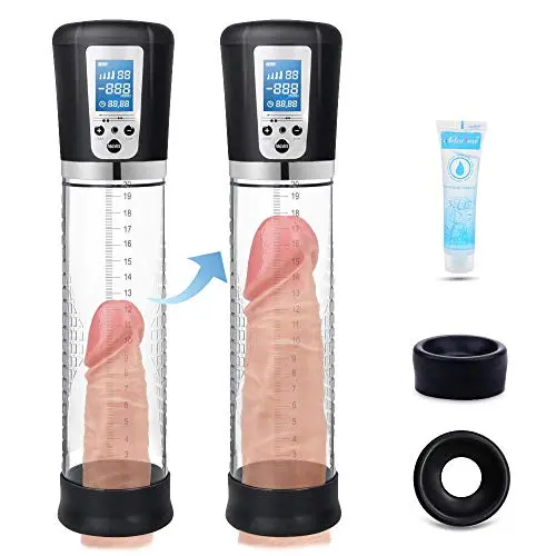 Automatic vacuum penis growth pump, assists male erectile tool sex toys - with 5 suction modes, fast and perfect sex life tools Automatic vacuum penis growth pump, assists male erectile tool sex toys - with 5 suction modes, fast and perfect sex life tools