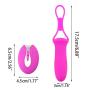 CONtenct 10 Speed Anul Plug Vibritor Powerful USB Rechargeable Stimualator Adult Six Toy for Men Couple s