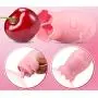 Double Head 7-Speed Waterproof Dual Motor Silent USB Rechargable Small for Deep Tissue Massager Handheld Pink Double Head 7-Speed Waterproof Dual Motor Silent USB Rechargable Small for Deep Tissue Massager Handheld Pink