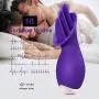 Clitorial Toy for Women, Mini Tongue Clit Vibrator with 10 Vibration Modes, Rechargeable Oral Nipple Stimulator Sex Toy for Women and Couples (Purple) Clitorial Toy for Women, Mini Tongue Clit Vibrator with 10 Vibration Modes, Rechargeable Oral Nipple Stimulator Sex Toy for Women and Couples (Purple)