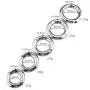 5 Size Stainless Steel Ball Scrotum Metal Penis Cock Ring Delay Sex Toy Men (39mm) 5 Size Stainless Steel Ball Scrotum Metal Penis Cock Ring Delay Sex Toy Men (39mm)