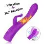 Rotating G-spot Clitoris Rabbit Vibrator - Adorime Powerful Rechargeable Clitoral Massager Heating Vibrator with 7 Modes, Waterproof Adult Sex Toys Stimulator Sex Things for Women Rotating G-spot Clitoris Rabbit Vibrator - Adorime Powerful Rechargeable Clitoral Massager Heating Vibrator with 7 Modes, Waterproof Adult Sex Toys Stimulator Sex Things for Women