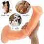 Lfcmf 13.7 inch Super Long Realistic D-i-ldo for Women - Lifelike Extra Soft D-i-ldo Waterproof (Color : Yellow) Lfcmf 13.7 inch Super Long Realistic D-i-ldo for Women - Lifelike Extra Soft D-i-ldo Waterproof (Color : Yellow)