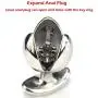 XuSha Silicone Anal Trainer Butt Plug Insert Stopper Hole Back Massager Sexual (Stainless)