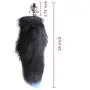 AKStore Wild Small Stainless Steel Foxs Tails Anal Butt Plug,Anal Tail Sex Toys, Sexual Show,SM Special Butt Plug Anal Stimulator for Women Suppositories Cospaly(Black) AKStore Wild Small Stainless Steel Foxs Tails Anal Butt Plug,Anal Tail Sex Toys, Sexual Show,SM Special Butt Plug Anal Stimulator for Women Suppositories Cospaly(Black)