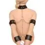 LLFX Binding Band Hanging Neck Restraint Hǎndcuffs Comfort Soft Chain Safely Adjustable Size Jeans