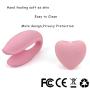 Leqipin Remote Control Vibrator Couple,U-Shape Dual Massager for Women G-Spot Nipple Clitoris Stimulator Waterproof Multipurpose USB Rechargeable