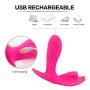 Elegant Comfort-Wearable Lovely Butterfly Massaging Love Toys - Changelable Speed- Wireless Remote Control Silent Soft Skin-Friendly - Body Relaxation
