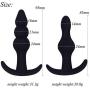 2pcs/Set Silicone Butt Plug for Beginner Anal Sex Toy