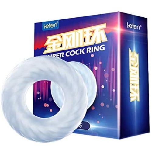 GUANGSHAN Male Pe~NIS Ring Ere~ction Enlarger Enhancer Rings Adult Séx Toy for Men