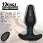 Male Anal Vibrator Butt Plug with 10x10 360° Rotation Vibration Patterns, Prostate Massager Stimulator with Remote Control, Rechargeable Anus Sex Toy for Men, Woman & Couples, Φ1.9 in Male Anal Vibrator Butt Plug with 10x10 360° Rotation Vibration Patterns, Prostate Massager Stimulator with Remote Control, Rechargeable Anus Sex Toy for Men, Woman & Couples, Φ1.9 in