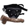 WYSXQ Adjustable 9.45 Inch Huge Massager Brown -ggxxkk