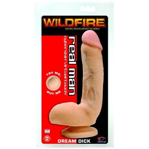 Wildfire Real Man Cyberskin Dream Dick Light 8 Inches Long