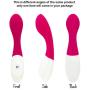 G Spot Vibrator Massager with 5 Vibrating Modes – Travel Size Female Sex Toy Vibrator with Soft Waterproof Silicone and USB Fast Charging