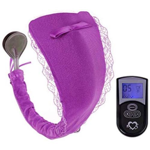 NewMaxer Vibrating Panties 10 speed Wireless Remote Control Strap on C-String Underwear Vibrator for Women