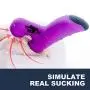 Clitoral Sucking Vibrator, Sexrabbit Rechargeable Heating Dildo Vibrator G Spot Massager Waterproof, Clit Stimulator with 10 Vibration & 3 Suction Patterns Adult Sex Toys for Women Couples Clitoral Sucking Vibrator, Sexrabbit Rechargeable Heating Dildo Vibrator G Spot Massager Waterproof, Clit Stimulator with 10 Vibration & 3 Suction Patterns Adult Sex Toys for Women Couples