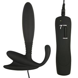 Vibrating Prostate Massager - 7 Function Anal Vibrator - P-Spot Stimulator for Men