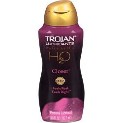 Trojan Lubricants H2o Closer Water Based Personal Lube Feels Real Feels Right