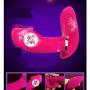 Women Butterfly Vibr and Ating Wearable Remote USB Charged Wireless Control Butterfly Vib and rator Toys (Red)