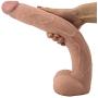 InvincibleFun Fun Toy 16 Inch Female Extra Huge Big Lifelike Personal Relaxation Massage Wand Toys Body Massager with Large Balls and Head Black Easy to Clean Swell