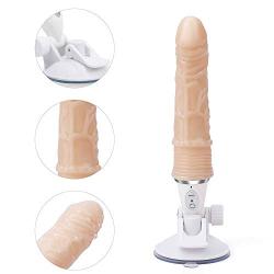 LQTY 7.5 Inch Rea.listic Dî`ld.ɔs with Strong Suction Cup Relaxation Massager Wand Toys-100