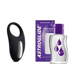 Luxurious Couples Stimulator by SVAKOM & 2.5 Astroglide Water-Based Lubricant