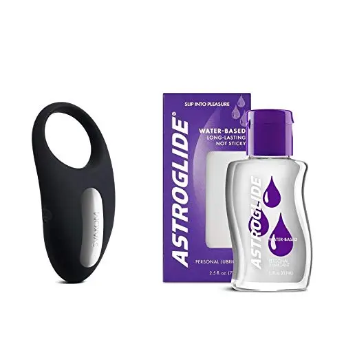 Luxurious Couples Stimulator by SVAKOM & 2.5 Astroglide Water-Based Lubricant Luxurious Couples Stimulator by SVAKOM & 2.5 Astroglide Water-Based Lubricant