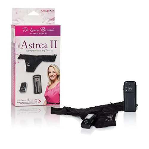 Dr Laura Berman Intimate Basics Astrea II Remote Vibrating Panty – Wireless Control Pleasure Panty Vibrator – Pocket Adult Toys for Couples – Vibe Egg Massager - Black Dr Laura Berman Intimate Basics Astrea II Remote Vibrating Panty – Wireless Control Pleasure Panty Vibrator – Pocket Adult Toys for Couples – Vibe Egg Massager - Black