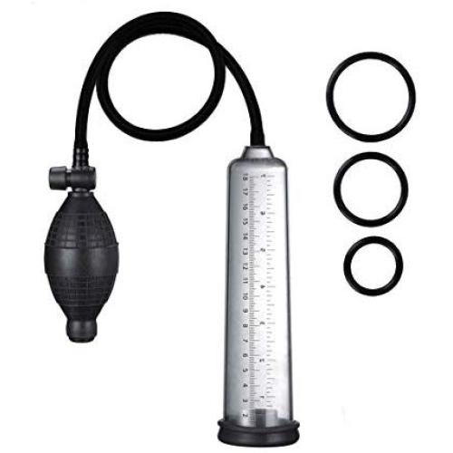 EZpumps Premium 8 inch Bigger Vacuum Pump Increase Size Free 3 Rings, Lube