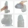 HYLHYL3-F Perfect Size Medical-Grade Stick Insert Wand Hands-Free Suction Cup Women Waterproof Toy Transparent Color PVC Material (26cm/10.2in) HYLHYL3-F Perfect Size Medical-Grade Stick Insert Wand Hands-Free Suction Cup Women Waterproof Toy Transparent Color PVC Material (26cm/10.2in)