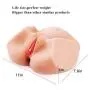 SINLOLI Realistic Pussy Anal Ass Male Masturbator with Sucking and Vibrating Device for Intense Stimulation,Life Size Sex Toy with Two Holes for Male Masturbation SINLOLI Realistic Pussy Anal Ass Male Masturbator with Sucking and Vibrating Device for Intense Stimulation,Life Size Sex Toy with Two Holes for Male Masturbation
