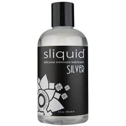 Sliquid Naturals Silver Silicone Lubricant-255ml