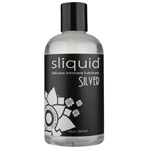 Sliquid Naturals Silver Silicone Lubricant-255ml