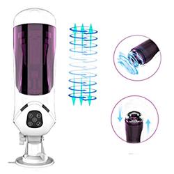 WeDol Rotating Male Masturbation Cup with 10 Spinning Modes and 10 Speeds to Stimulate Penis Glans, Automatic Penis Head Training Tool Masturbation Sex Toys for Prolonged Stronger Erection