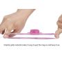 Sexy Slave [10-Pack] Butterfly Vibrating Cock Ring - Stretchy Penis Ring - Clitorial Stimulation for Women - Adult Sex Toys for Couples, Pink or Purple