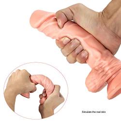 8.5 Inch Realistic Dildo Lifelike Toys with Strong Suction Cup, LUV-SPOT Hands-Free Cock Penis Adult Sex Toy G- Spot for Women and Mans Sex Play