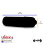 LeLuv Rabbit Vibrator Slim Bunny Blue Bundle with Mini Bullet