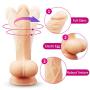 Vibrartor for Women with 8 Powerful Vibration Modes and Suction Cup - 7.87 Inch